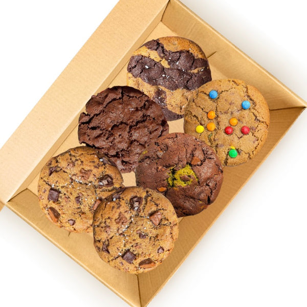 CHOCOLATE LOVER COOKIE BOX (box of 6)